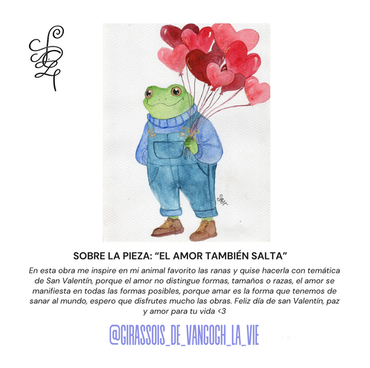 📮 Postal artista del mes: @girassois_de_vangogh_la_vie  – Edición febrero 2026