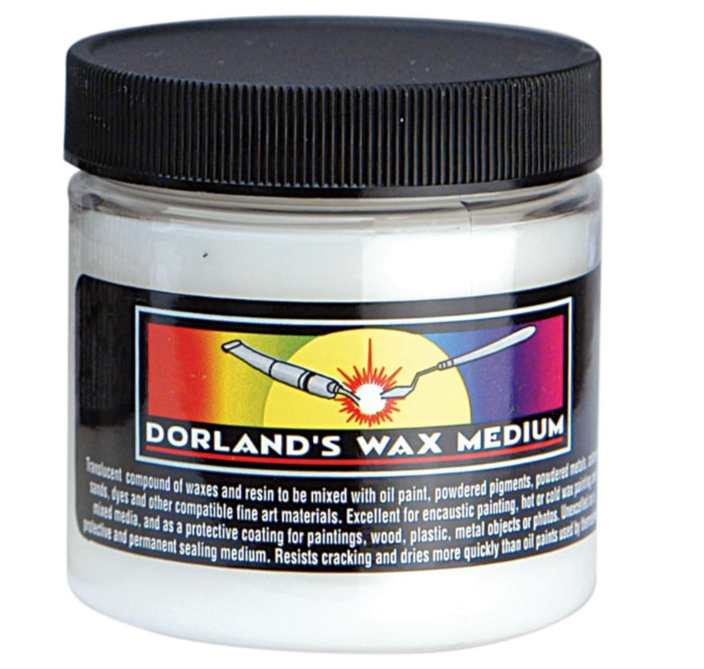 Jacquard Dorlands Wax – 4 onzas – Cera pura versátil y resina de damar – Capa superior protectora para sellado y acabado