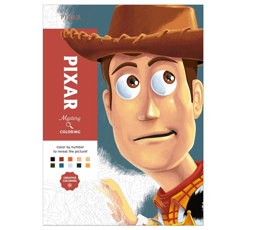 RESERVA - Disney Misterio para colorear: Pixar: Un libro para colorear por números - EN INGLÉS