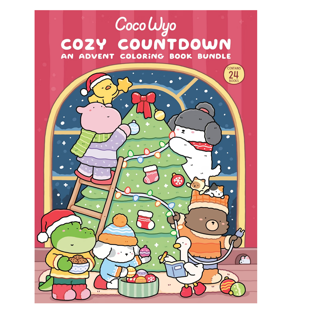 RESERVA- Cozy Countdown: An Advent Coloring Book Bundle