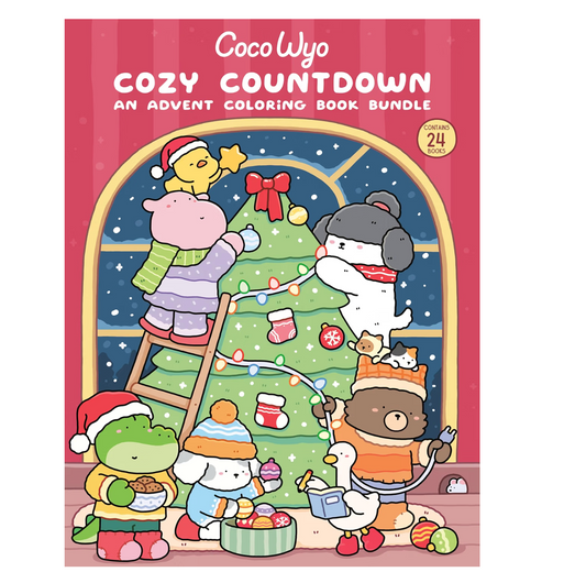 RESERVA- Cozy Countdown: An Advent Coloring Book Bundle