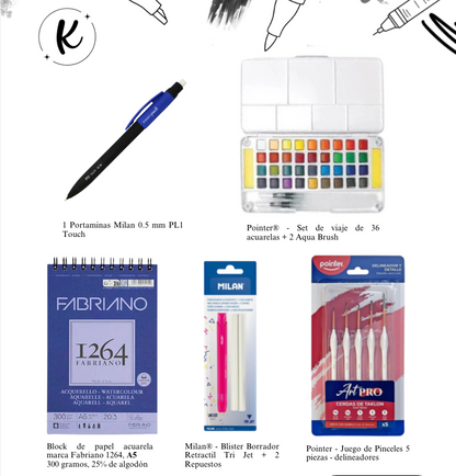 KIT ACUARELA #2