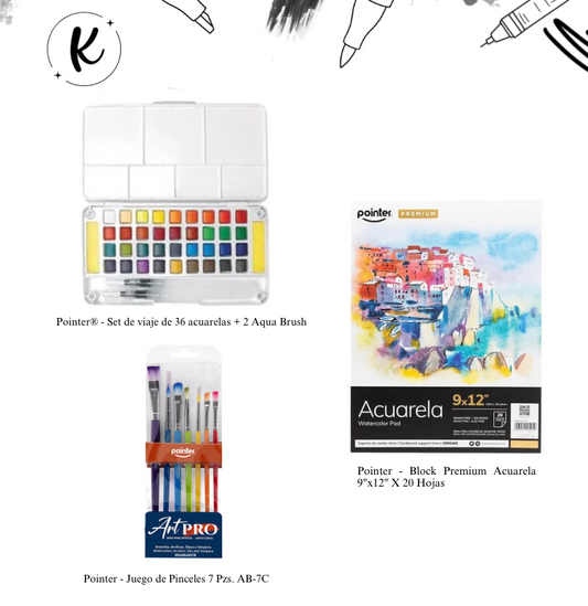 KIT ACUARELA #3