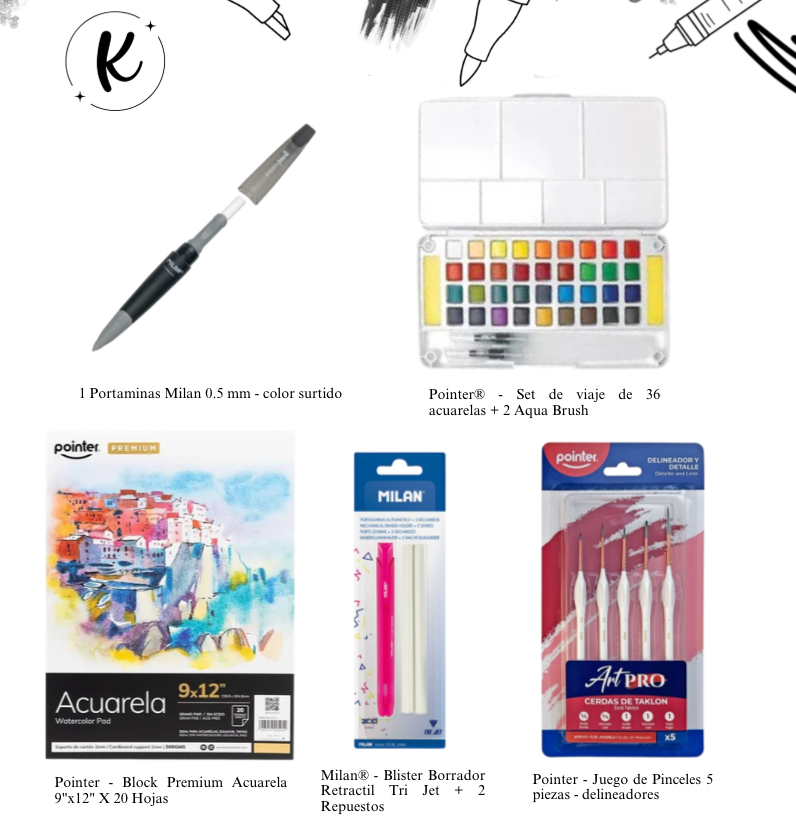 KIT ACUARELA #4