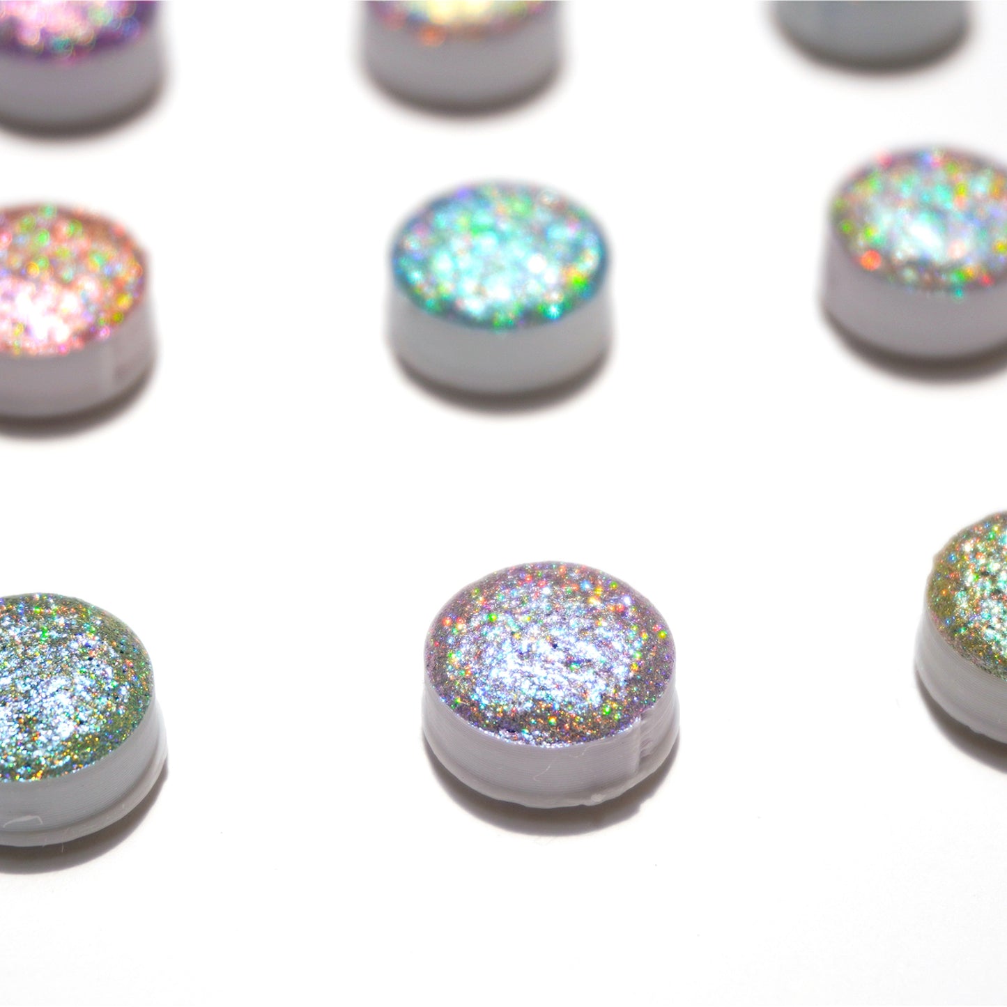 Acuarelas Artesanales: set PRISM mini pans- Chroma Watercolors