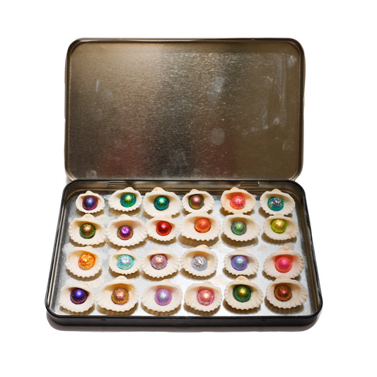 Acuarelas Artesanales: Bewitched Pearls Set de 24 - Chroma Watercolors