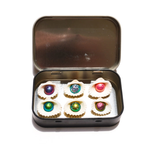 Acuarelas Artesanales: Bewitched Pearls Set de 6 - Chroma Watercolors