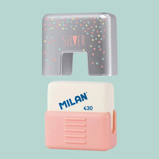 Milan - 1 Borrador con funda color surtido