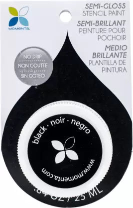 Momenta Artc Semi para el Cuerpo Brillante Pintura acrílica 25 ml Azul/ Black KEEPLIVINGFASTER