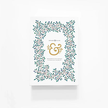 ARCHER AND OLIVE DOT GRID KRAFT NOTEBOOK KEEPLIVINGFASTER