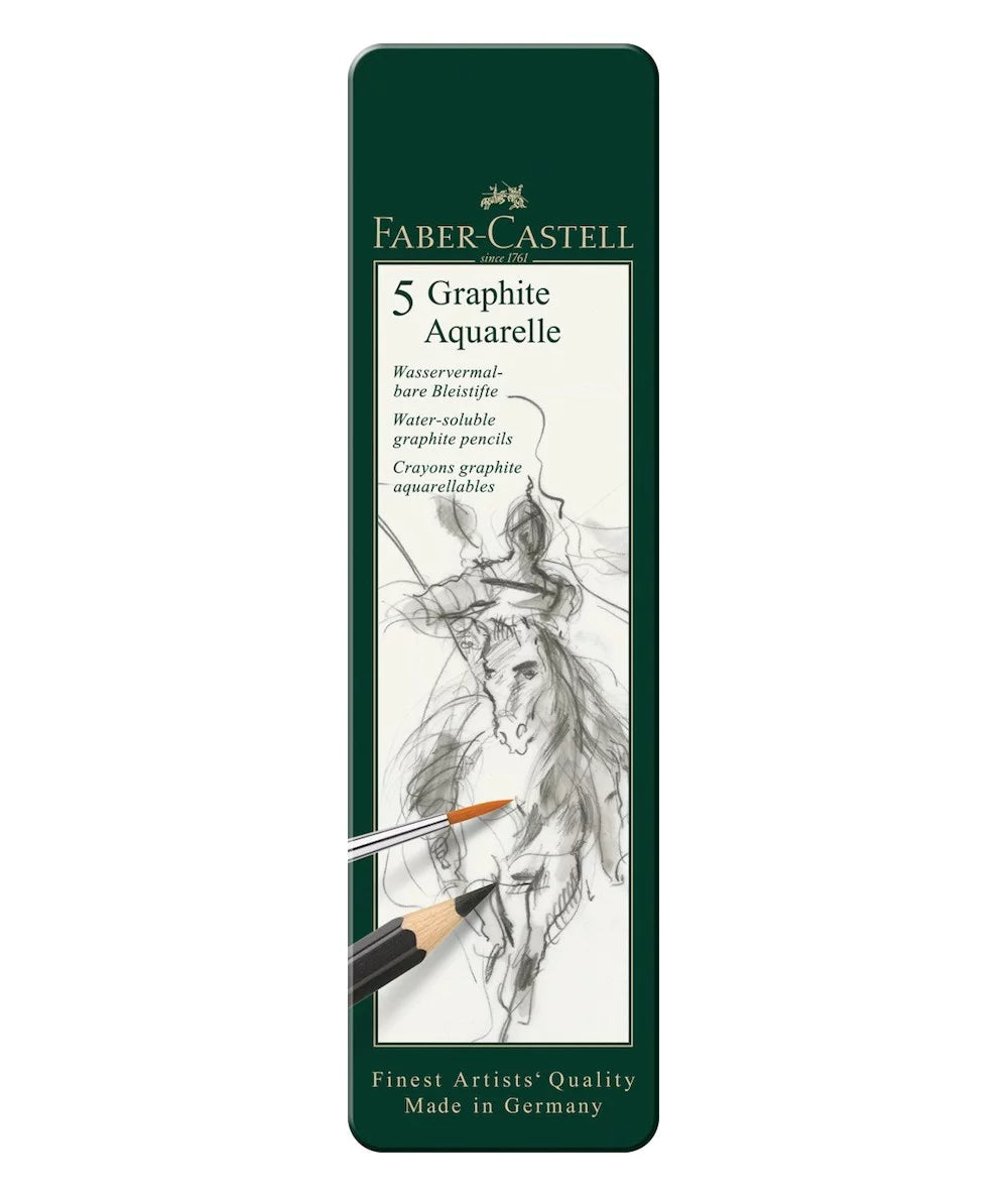 Caja lápices grafito acuarelable Faber Castell KEEPLIVINGFASTER