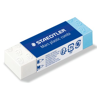 Staedtler - Borrador Combinado Tinta y Lápiz Mars® plastic combi