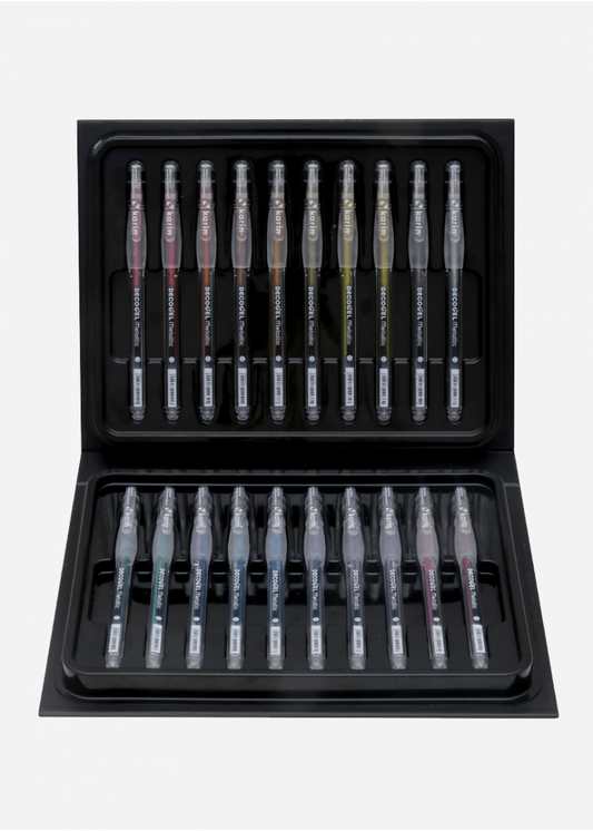 KARIN MARKERS - DECOGEL 1.0 | Metallic 20 colores KEEPLIVINGFASTER