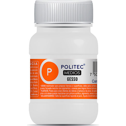 Politec - Imprimador Gesso Blanco 100ml