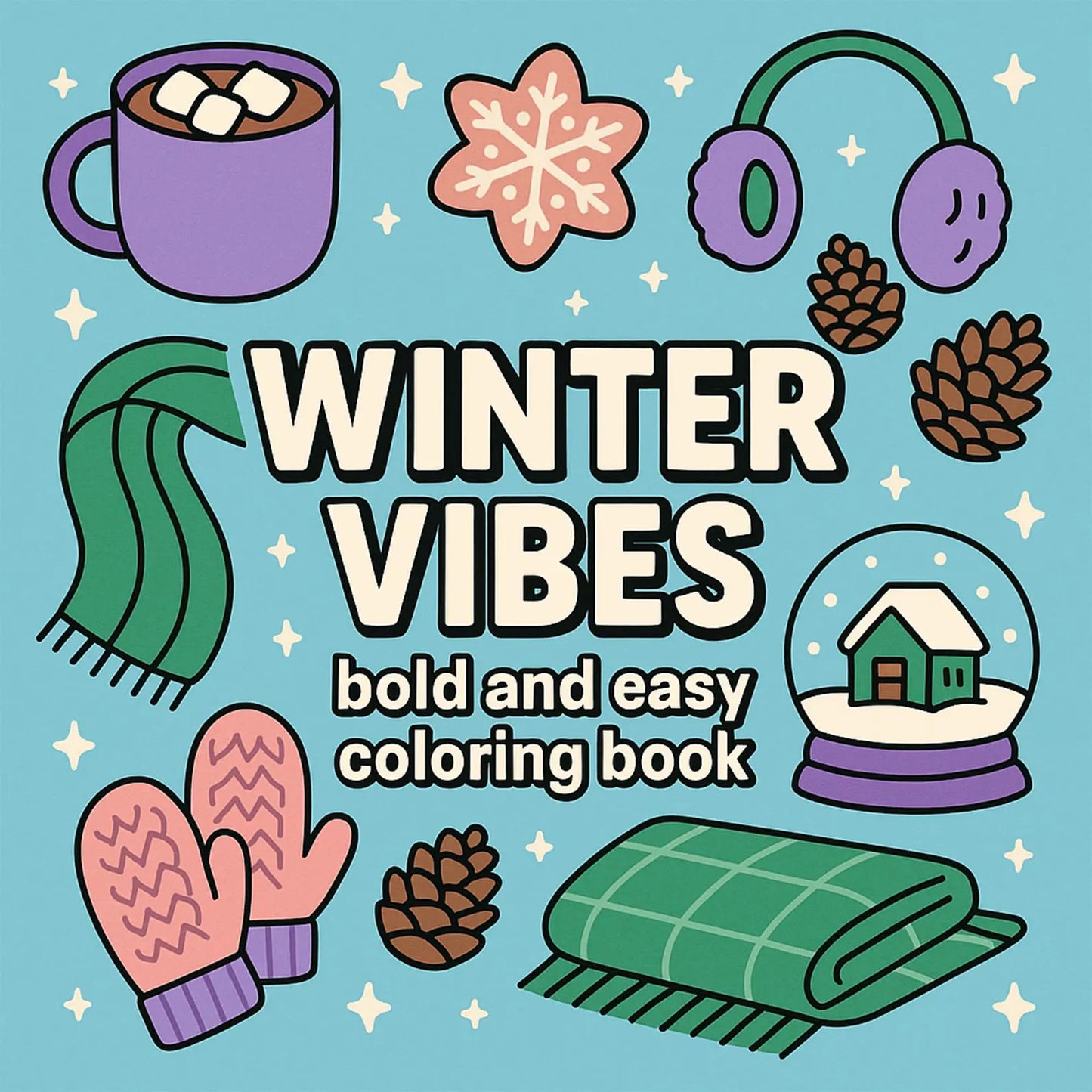 WINTER VIBES - COLORING BOOK