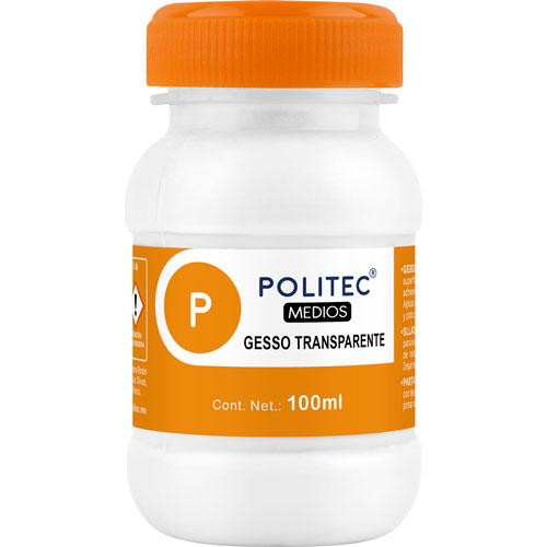 Politec - Medio Gesso Transparente 100 Ml