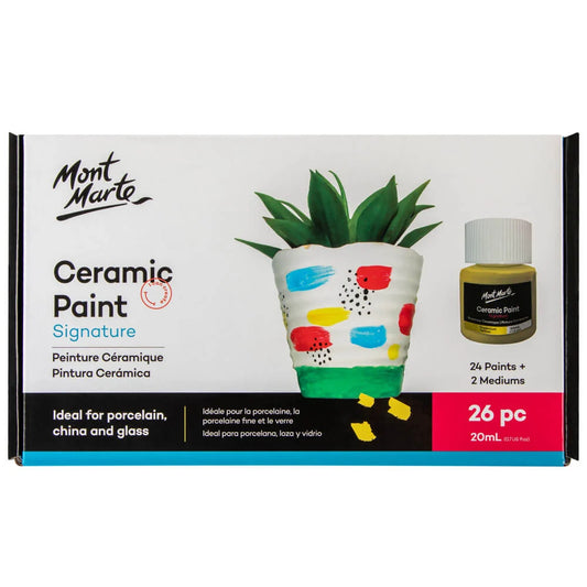 Mont Marte - Pintura cerámica Signature 26 x 20 ml