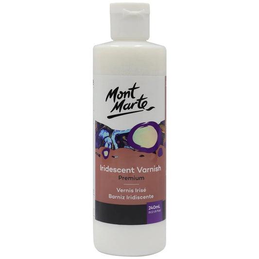 Mont Marte - Barniz iridiscente premium 240 ml (8,12 onzas líquidas)