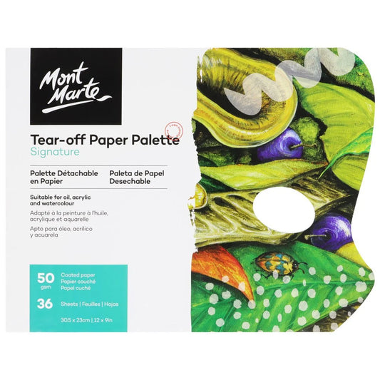 Mont Marte Paleta de papel desprendible Signature de 50 g/m², 36 hojas