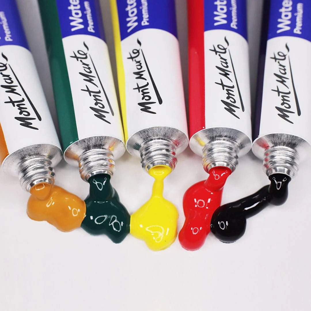 Mont Marte - Acuarelas Premium 18 piezas x 8 ml