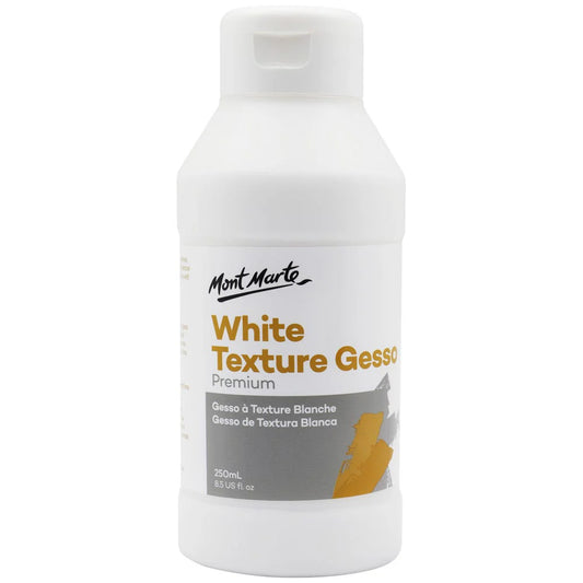 Mont Marte - Gesso texturizado blanco premium 250 ml (8,5 oz)