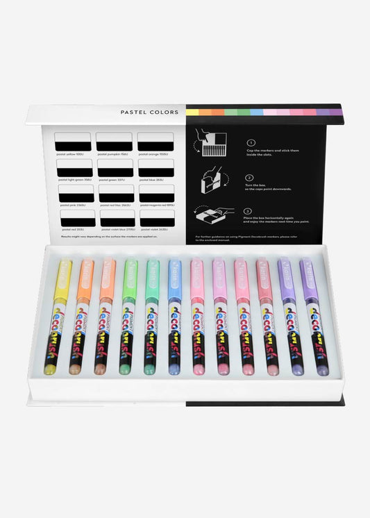 KARIN MARKERS - PIGMENT decobrush Pastel Colors Collection KEEPLIVINGFASTER