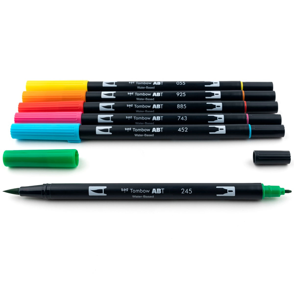 Dual Brush Pen Art Markers, Celebration, 6-Pack KEEPLIVINGFASTER