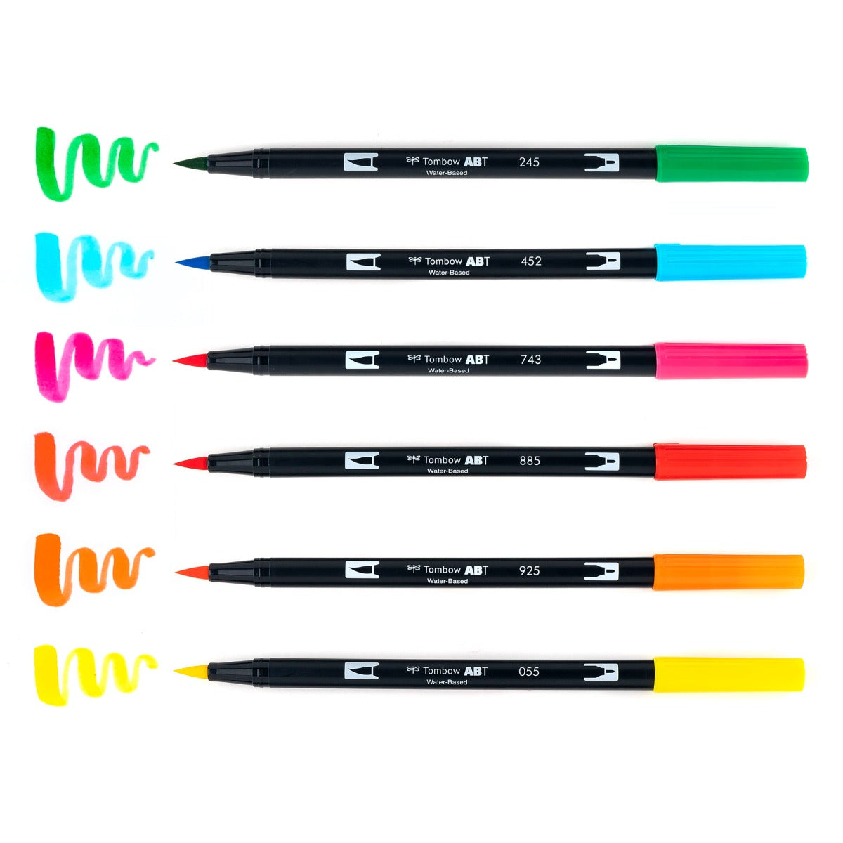 Dual Brush Pen Art Markers, Celebration, 6-Pack KEEPLIVINGFASTER