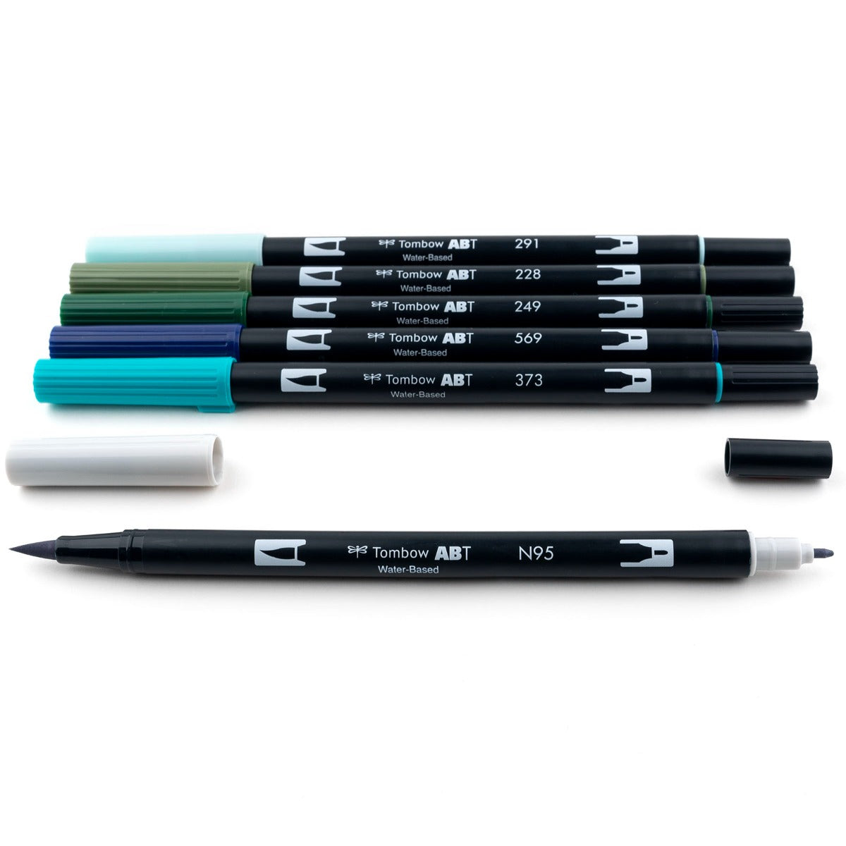 Dual Brush Pen Art Markers, Wonderland, 6-Pack KEEPLIVINGFASTER
