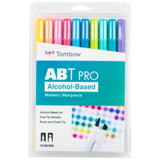 ABT PRO Marcadores artísticos a base de alcohol, paleta floral, paquete de 10 KEEPLIVINGFASTER